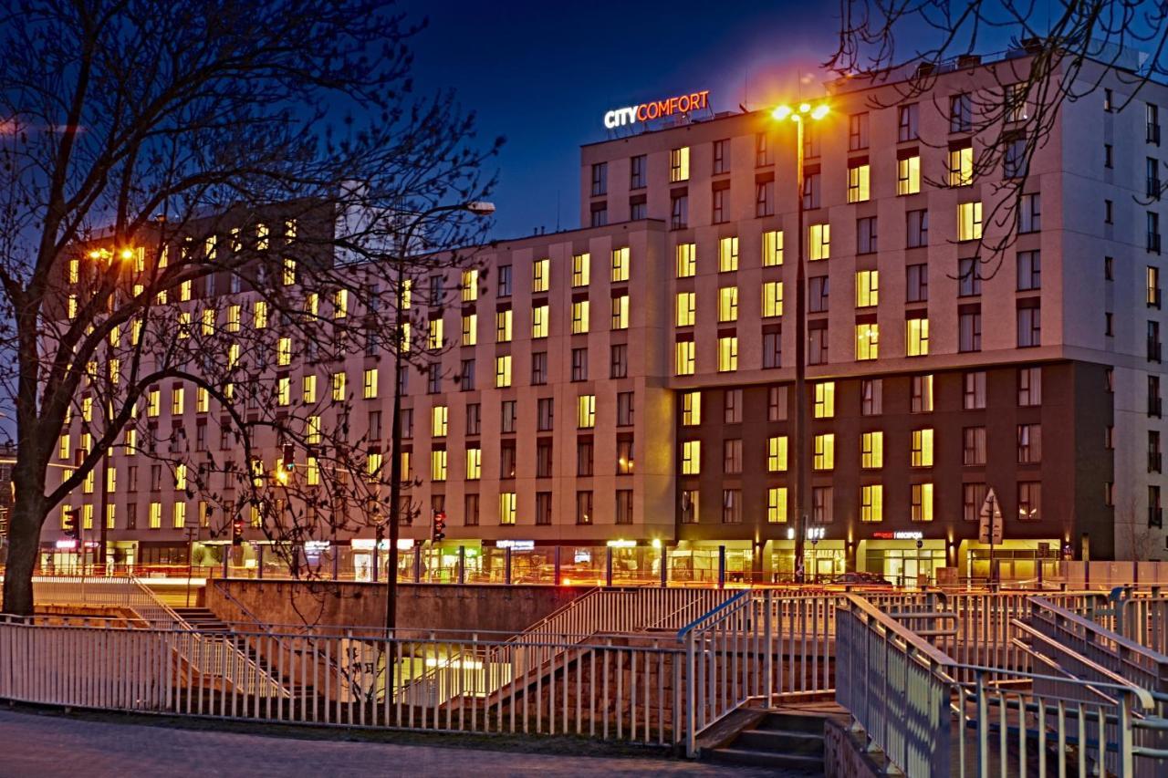 Warsaw City View: Modern Apartment with Parking Exterior photo