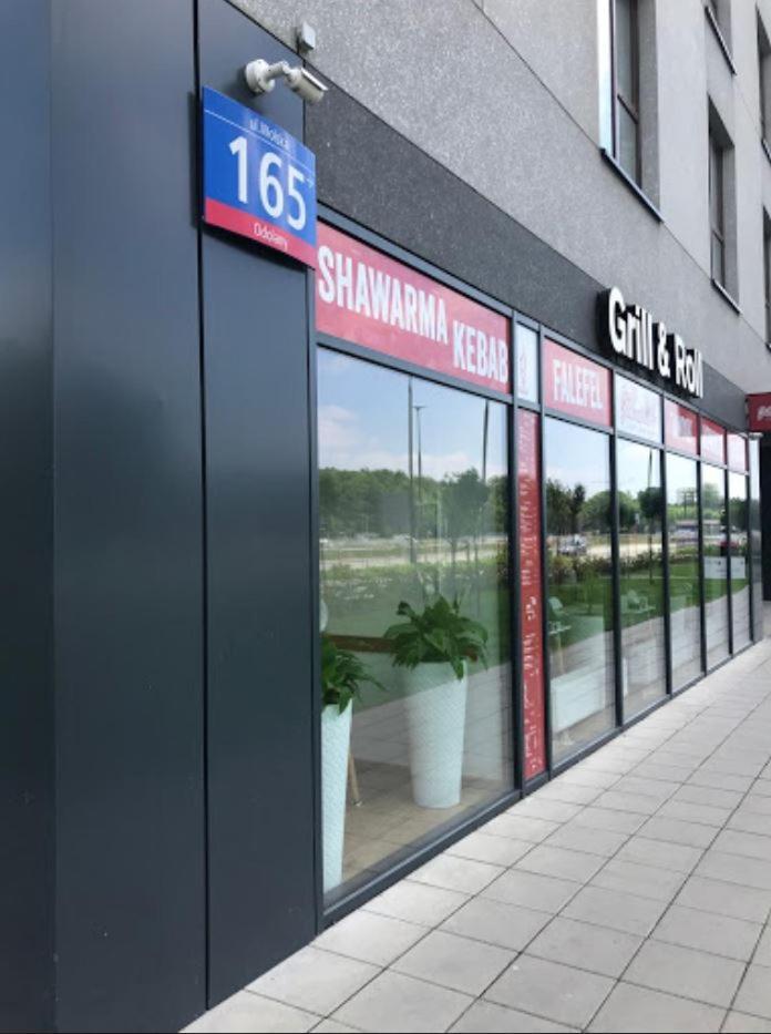 Warsaw City View: Modern Apartment with Parking Exterior photo