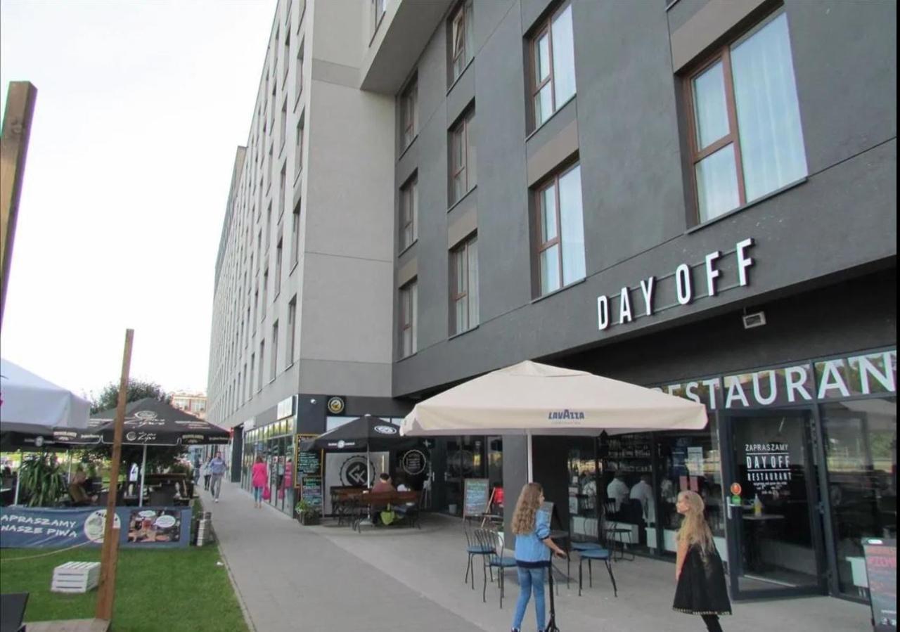 Warsaw City View: Modern Apartment with Parking Exterior photo